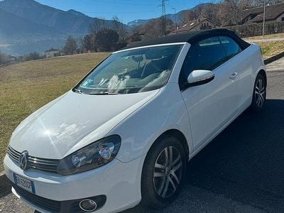 Usata VW Golf Cabriolet 2011 Bianco Cabrio