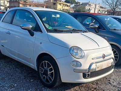 Usata Fiat 500 Sport 69 CV (50 kW) 2010 Bianco Utilitaria