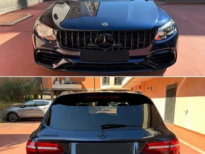 Usata Mercedes GLC63 AMG AMG 476 CV (350 kW) 2018 Blu SUV