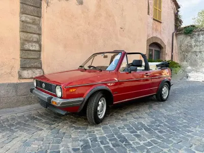Usata VW Golf Cabriolet 110 CV (80 kW) 1982 Rosso Cabrio