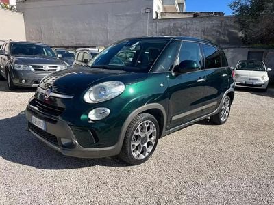 Usata Fiat 500L Trekking 120 CV (88 kW) 2014 Verde Monovolume