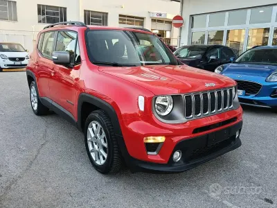 Usata Jeep Renegade Limited 120 CV (88 kW) 2019 Rosso SUV