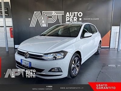 Usata VW Polo Comfortline 95 CV (69 kW) 2019 Bianco Utilitaria