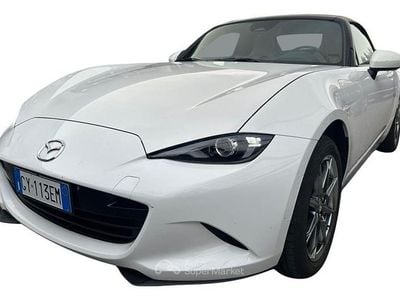 Usata Mazda MX5 Homura-Line 132 CV (97 kW) 2025 Bianco Cabrio