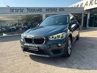 Usata BMW X1 Advantage 190 CV (139 kW) 2017 Blu SUV