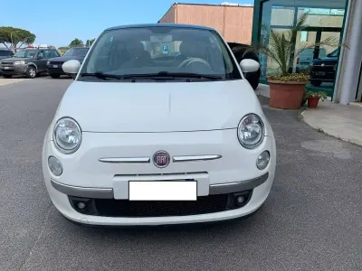Usata Fiat 500 Lounge 69 CV (50 kW) 2014 Bianco Utilitaria