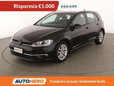 Usata VW Golf VII Business 131 CV (96 kW) 2019 Nero Berlina