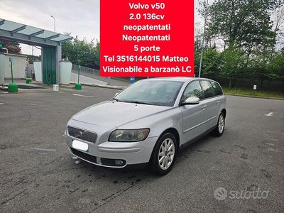 Usata Volvo V50 136 CV (100 kW) 2006 Grigio Station wagon