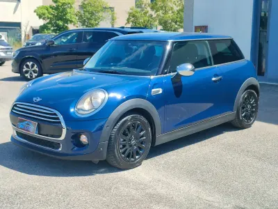 Begagnad Mini ONE 95 HK (69 kW) 2015 Blå Halvkombi