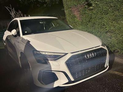 Begagnad Audi A3 S-Line 116 HK (85 kW) 2022 Vit Sedan