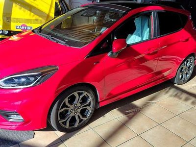 Usata Ford Fiesta ST-Line 125 CV (91 kW) 2018 Rosso Utilitaria