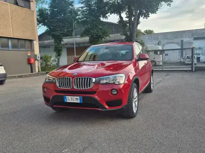 Usata BMW X3 313 CV (230 kW) 2014 Rosso SUV