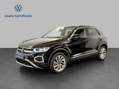 Usata VW T-Roc Style 150 CV (110 kW) 2022 Nero SUV