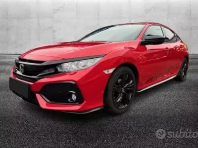 Usata Honda Civic Dynamic 126 CV (92 kW) 2019 Rosso Berlina