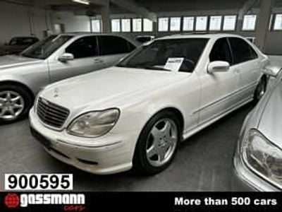 Usata Mercedes S55 AMG AMG 360 CV (264 kW) 2001 Bianco Berlina