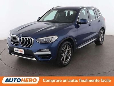 Usata BMW X3 xLine 190 CV (139 kW) 2018 Blu SUV