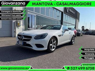 Usata Mercedes SLC180 Premium 156 CV (114 kW) 2018 Polar white Cabrio