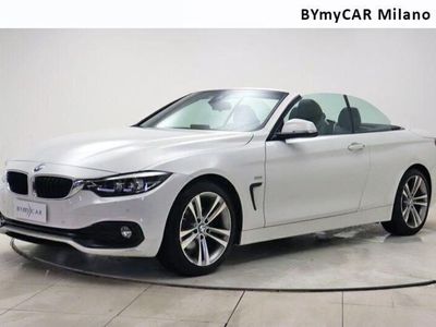 usata BMW 420 Serie 4 Cbr(F33/83) d Cabrio Sport auto -imm:19/10/2017 -90.788km