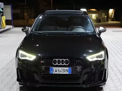 Usata Audi S3 300 CV (220 kW) 2014 Nero Berlina