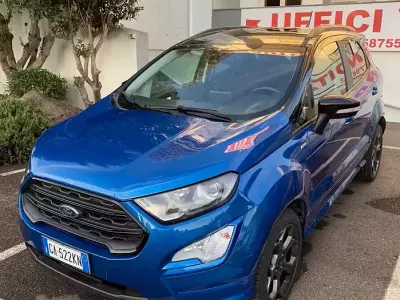 Usata Ford Ecosport ST 125 CV (91 kW) 2020 Blu SUV