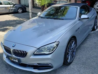 Usata BMW 640 Cabriolet M Sport 313 CV (230 kW) 2015 Argento Cabrio