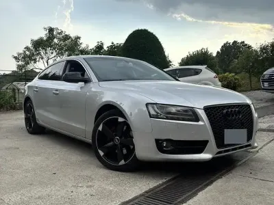 Usata Audi A5 143 CV (105 kW) 2011 Grigio Coupé
