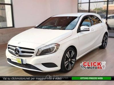 Usata Mercedes A180 109 CV (80 kW) 2013 Bianco Berlina