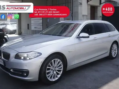 Usata BMW 525 Luxury Line 218 CV (160 kW) 2015 Argento Station wagon