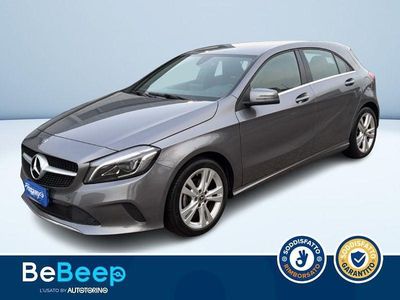 Usata Mercedes A180 109 CV (80 kW) 2018 Grigio metallizzato Berlina