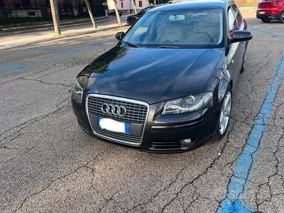 Usata Audi A3 170 CV (125 kW) 2008 Nero Utilitaria