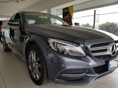 Usata Mercedes C220 170 CV (125 kW) 2016 Grigio Berlina