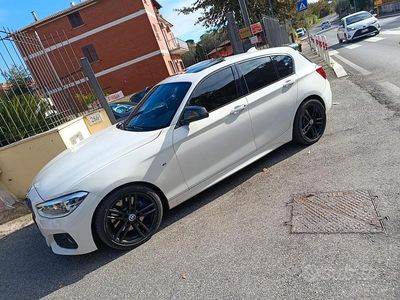 Usata BMW 120 M Sport 190 CV (139 kW) 2017 Bianco Utilitaria