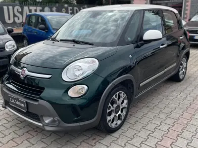 Usata Fiat 500L Trekking 95 CV (69 kW) 2017 Verde Monovolume