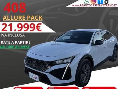 Usata Peugeot 408 Allure 130 CV (95 kW) 2024 Bianco SUV