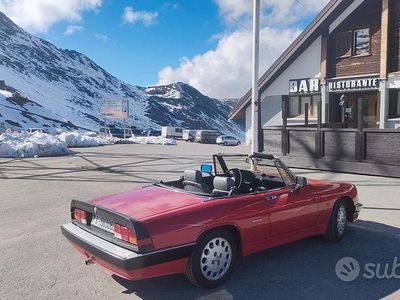 Usata Alfa Romeo Spider 1981 Rosso Cabrio