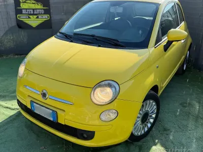 Usata Fiat 500 Pop 69 CV (50 kW) 2009 Giallo Cabrio