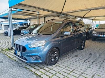 Usata Ford Tourneo Courier Sport 75 CV (55 kW) 2020 Blu Monovolume