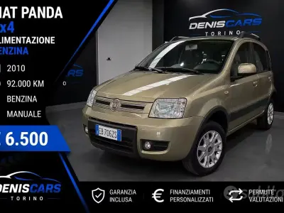 Usata Fiat Panda 4x4 Climbing 69 CV (50 kW) 2010 Beige Utilitaria
