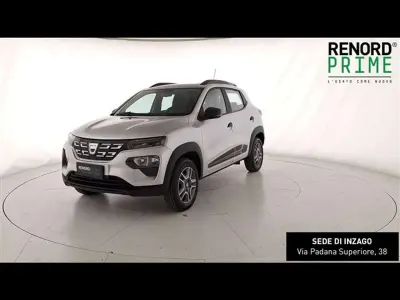 Usata Dacia Spring Comfort 33 kW (45 CV) 2022 Grigio chiaro Utilitaria