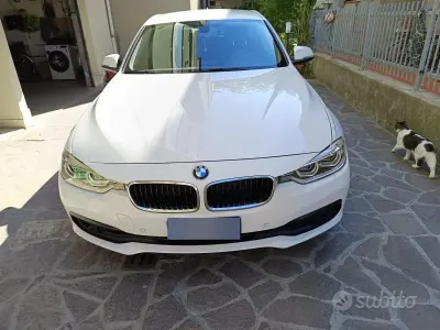 Usata BMW 316 Sport Line 116 CV (85 kW) 2015 Bianco Station wagon