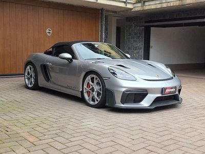 Nuova Porsche 718 Spyder Sport 500 CV (367 kW) 2025 Argento Cabrio