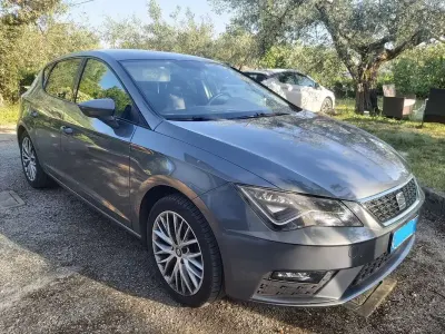 Usata Seat Leon Style 110 CV (80 kW) 2017 Grigio Berlina
