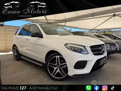 Usata Mercedes GLE250 Premium 204 CV (150 kW) 2017 Bianco SUV