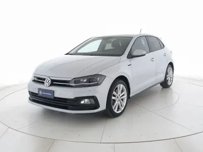 Usata VW Polo Highline 116 CV (85 kW) 2018 White silver metallizzato Utilitaria