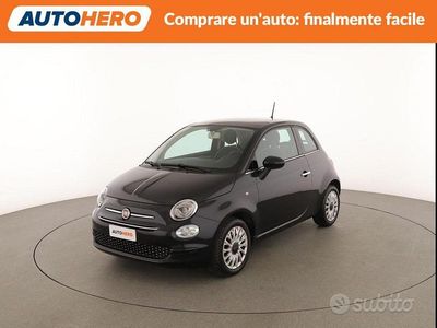 Usata Fiat 500 Lounge 70 CV (51 kW) 2018 Nero Utilitaria