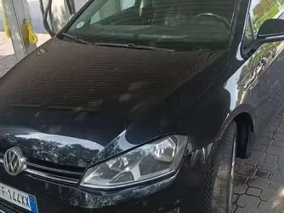 Usata VW Golf VII LOUNGE 110 CV (80 kW) 2016 Nero Berlina