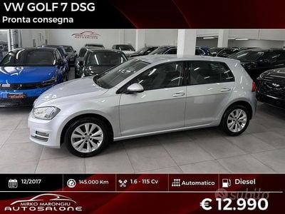 Usata VW Golf VII 115 CV (84 kW) 2017 Grigio Berlina