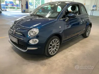 Usata Fiat 500 Lounge 69 CV (50 kW) 2019 Bluazzurro Berlina