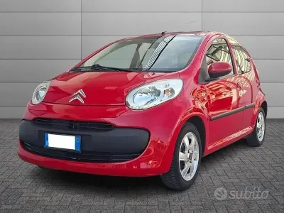 Usata Citroën C1 68 CV (50 kW) 2007 Rosso Utilitaria