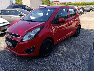 Usata Chevrolet Spark LS 65 CV (47 kW) 2014 Rosso Utilitaria